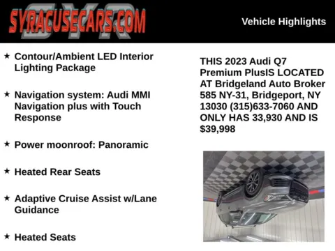 More photos of 2023 Audi Q7 55 Premium Plus at Bridgeland Auto Brokers, NY