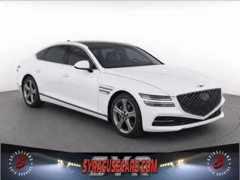 White 2021 Genesis G80 3.5T for sale in Bridgeport, NY