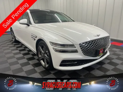 White 2021 Genesis G80 3.5T for sale in Bridgeport, NY