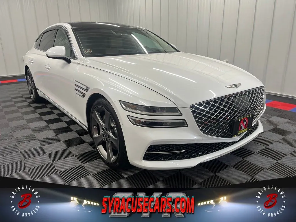 White 2021 Genesis G80 3.5T for sale in Bridgeport, NY