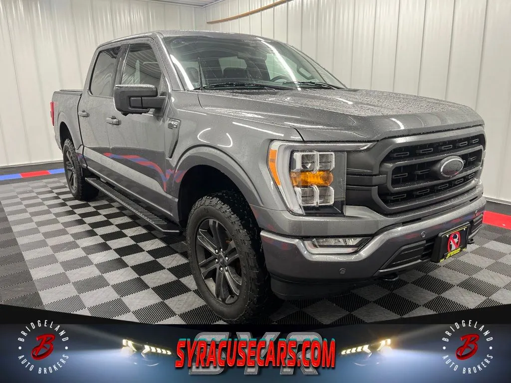 Gray 2021 Ford F-150 XLT for sale in Bridgeport, NY