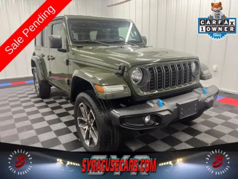 Green 2024 Jeep Wrangler Sport S 4xe for sale in Bridgeport, NY