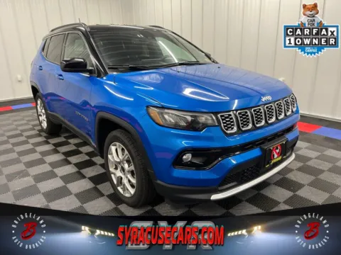 Blue 2025 Jeep Compass Limited for sale in Bridgeport, NY