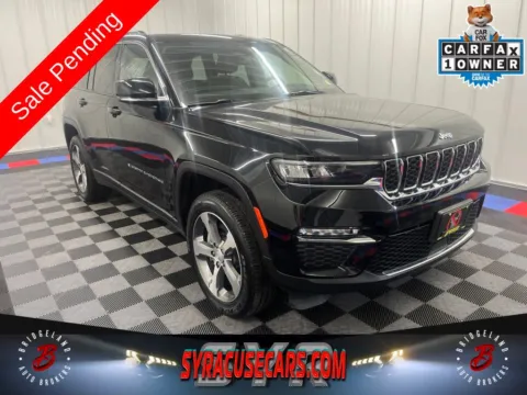 Black 2023 Jeep Grand Cherokee 4xe for sale in Bridgeport, NY