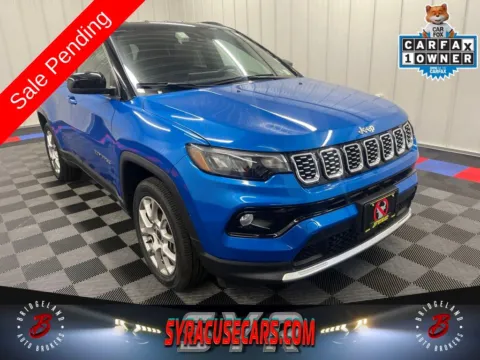 Blue 2025 Jeep Compass Limited for sale in Bridgeport, NY