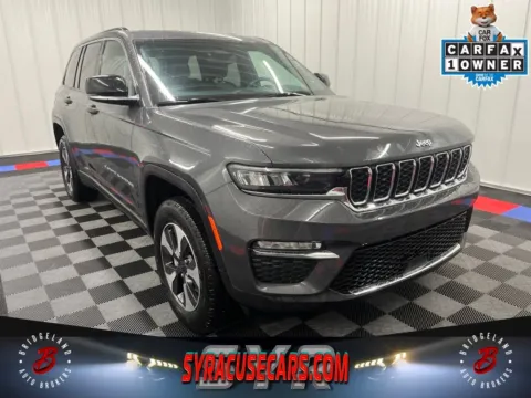 Gray 2024 Jeep Grand Cherokee 4xe for sale in Bridgeport, NY