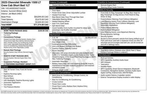 Photos of 2025 Chevrolet Silverado 1500 LT for sale in Bridgeport, NY at Bridgeland Auto Brokers
