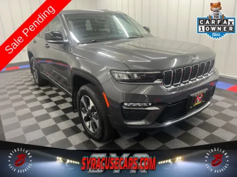 Gray 2023 Jeep Grand Cherokee 4xe for sale in Bridgeport, NY
