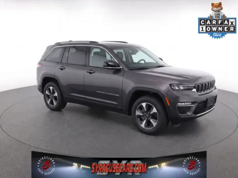 Gray 2023 Jeep Grand Cherokee 4xe for sale in Bridgeport, NY