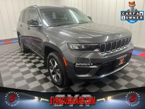 Gray 2023 Jeep Grand Cherokee 4xe for sale in Bridgeport, NY