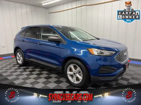 Blue 2024 Ford Edge SE for sale in Bridgeport, NY