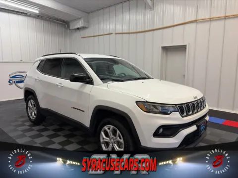 White 2024 Jeep Compass Latitude for sale in Bridgeport, NY