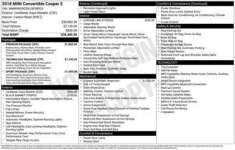 Photos of 2018 MINI Cooper S for sale in Bridgeport, NY at Bridgeland Auto Brokers