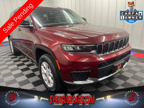 Red 2022 Jeep Grand Cherokee L Limited for sale in Bridgeport, NY