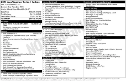 Photos of 2024 Jeep Wagoneer Series II for sale in Bridgeport, NY at Bridgeland Auto Brokers