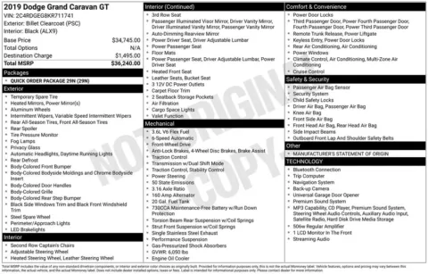 Photos of 2019 Dodge Grand Caravan GT for sale in Bridgeport, NY at Bridgeland Auto Brokers