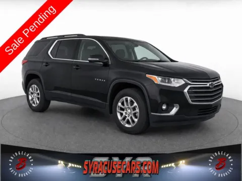 Black 2021 Chevrolet Traverse LT for sale in Bridgeport, NY
