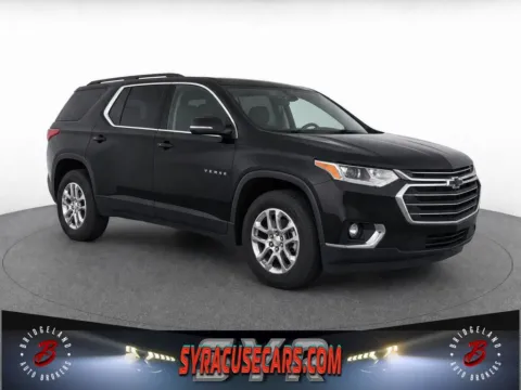 Black 2021 Chevrolet Traverse LT for sale in Bridgeport, NY