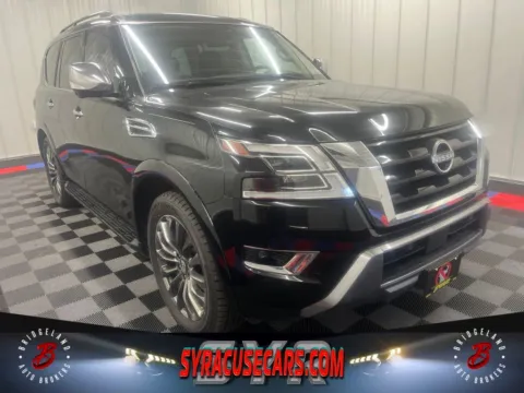 Black 2023 Nissan Armada Platinum for sale in Bridgeport, NY