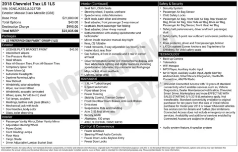 Photos of 2018 Chevrolet Trax LS for sale in Bridgeport, NY at Bridgeland Auto Brokers