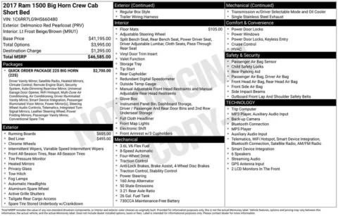 Photos of 2017 Ram 1500 Big Horn for sale in Bridgeport, NY at Bridgeland Auto Brokers