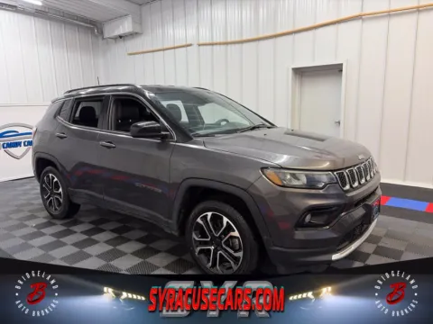 Black 2024 Jeep Compass Limited for sale in Bridgeport, NY