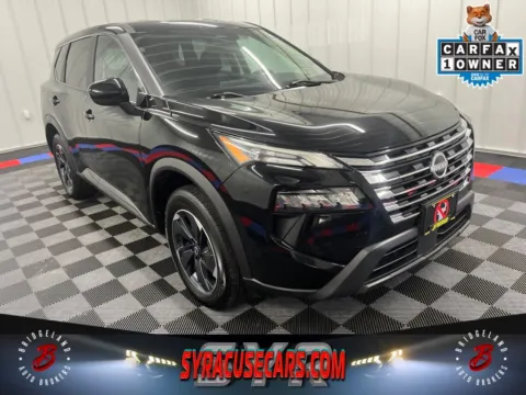 Black 2024 Nissan Rogue SV for sale in Bridgeport, NY