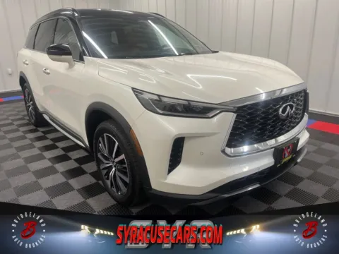 White 2024 INFINITI QX60 Autograph for sale in Bridgeport, NY