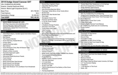 Photos of 2018 Dodge Grand Caravan SXT for sale in Bridgeport, NY at Bridgeland Auto Brokers