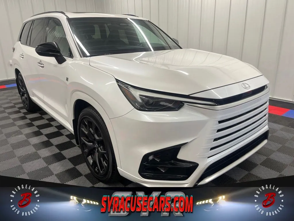White 2024 Lexus TX 500h F SPORT Premium for sale in Bridgeport, NY