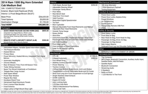 Photos of 2014 Ram 1500 Big Horn for sale in Bridgeport, NY at Bridgeland Auto Brokers