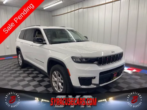 White 2021 Jeep Grand Cherokee L Limited for sale in Bridgeport, NY