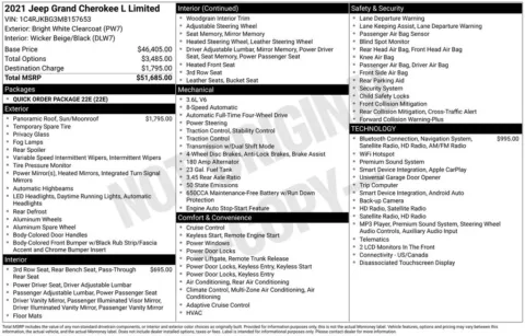 Photos of 2021 Jeep Grand Cherokee L Limited for sale in Bridgeport, NY at Bridgeland Auto Brokers