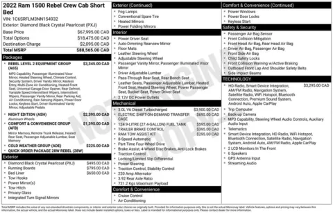 Photos of 2022 Ram 1500 Rebel for sale in Bridgeport, NY at Bridgeland Auto Brokers