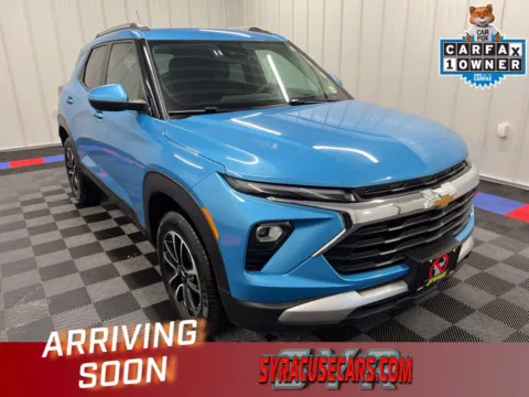 Blue 2025 Chevrolet TrailBlazer LT for sale in Bridgeport, NY