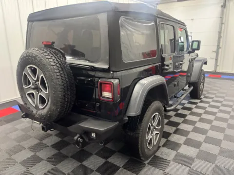 Another view of 2020 Jeep Wrangler Unlimited Sport for sale in Bridgeport, NY at Bridgeland Auto Brokers