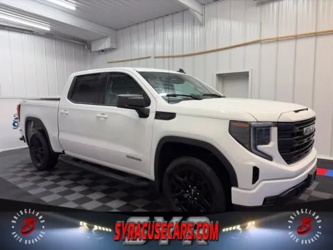 White 2024 GMC Sierra 1500 Elevation for sale in Bridgeport, NY