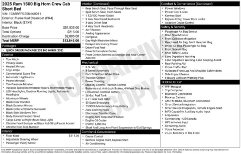Photos of 2025 Ram 1500 Big Horn/Lone Star for sale in Bridgeport, NY at Bridgeland Auto Brokers