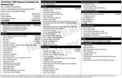 Photos of 2018 Ram 1500 Express for sale in Bridgeport, NY at Bridgeland Auto Brokers