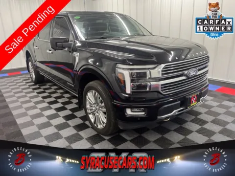 Black 2024 Ford F-150 Platinum for sale in Bridgeport, NY