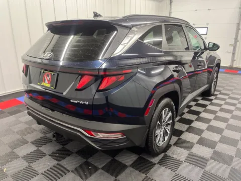 Another view of 2024 Hyundai Tucson Hybrid Blue for sale in Bridgeport, NY at Bridgeland Auto Brokers