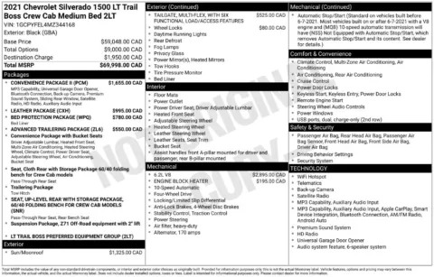 Photos of 2021 Chevrolet Silverado 1500 LT Trail Boss for sale in Bridgeport, NY at Bridgeland Auto Brokers