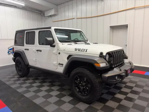 Another view of 2022 Jeep Wrangler Unlimited Willys for sale in Bridgeport, NY at Bridgeland Auto Brokers