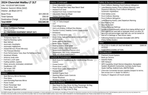 Photos of 2024 Chevrolet Malibu LT for sale in Bridgeport, NY at Bridgeland Auto Brokers
