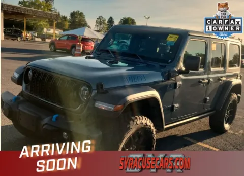 Gray 2024 Jeep Wrangler Willys 4xe for sale in Bridgeport, NY