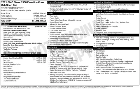 Photos of 2021 GMC Sierra 1500 Elevation for sale in Bridgeport, NY at Bridgeland Auto Brokers