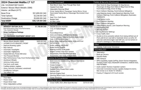 Photos of 2024 Chevrolet Malibu LT for sale in Bridgeport, NY at Bridgeland Auto Brokers