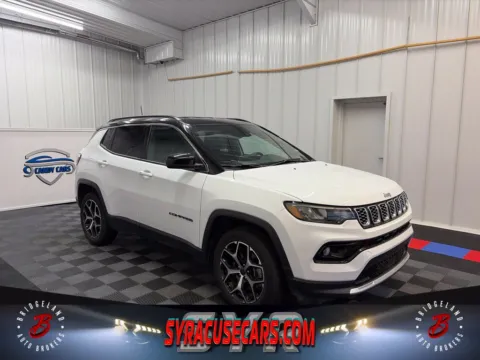 White 2025 Jeep Compass Limited for sale in Bridgeport, NY
