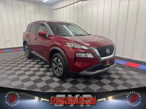 Red 2023 Nissan Rogue SV for sale in Bridgeport, NY