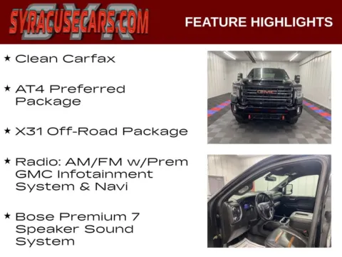 More photos of 2022 GMC Sierra 2500HD AT4 at Bridgeland Auto Brokers, NY